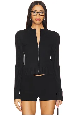 superdown Carlinne Zip Up Sweater in