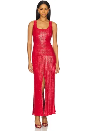 PRABAL GURUNG Racer Back Tank Dress in