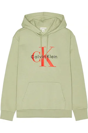 Calvin Klein Monologo Fleece Hoodie in