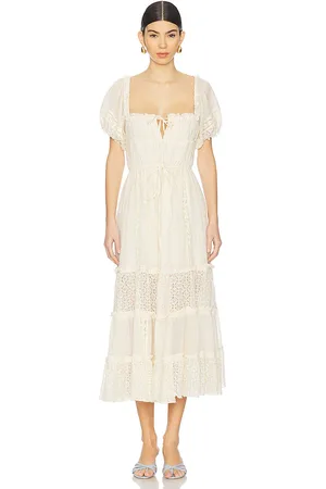 Free People Falling Sun Midi Dress in