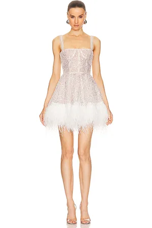 Bronx and Banco Mademoiselle Beaded Mini Dress in