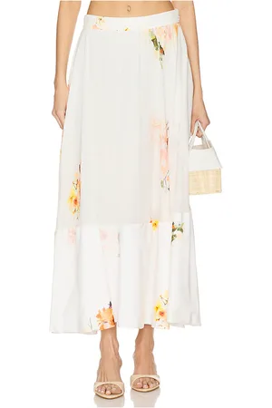 HEMANT AND NANDITA Midi Skirt in