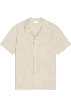 Norse projects Gustav Crochet Jersey Shirt in