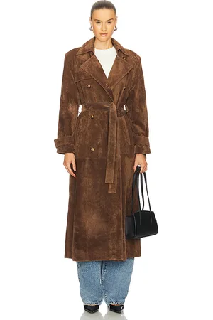 DUCIE Corrin Suede Coat in