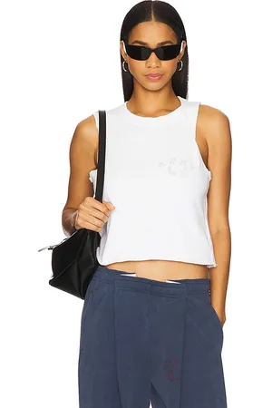 Alexander Wang Graphic Twisted Muscle Tank in