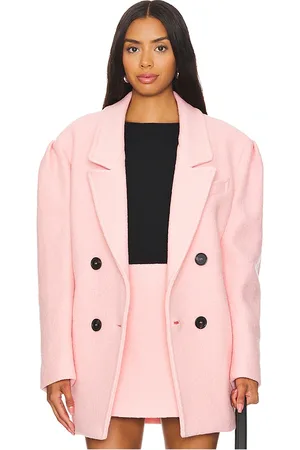 Msgm Wool Boucle Coat in