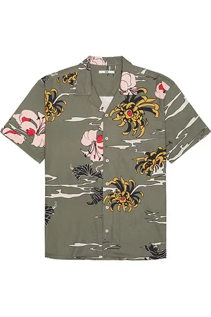 NEUW Sativa Print Short Sleeve Shirt in