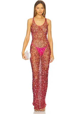 LAPOINTE Sequin Tank Gown in