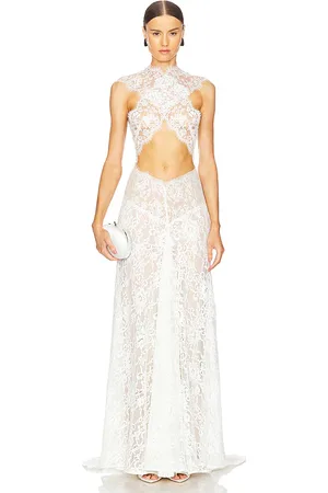 Bronx and Banco Naia Lace Gown in