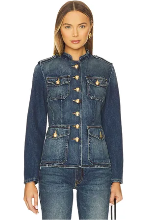 NILI LOTAN Geraldine Denim Jacket in