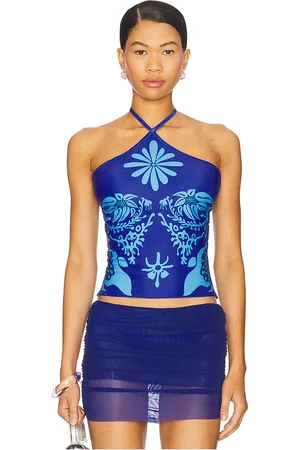 DI PETSA Flora Halter Top in