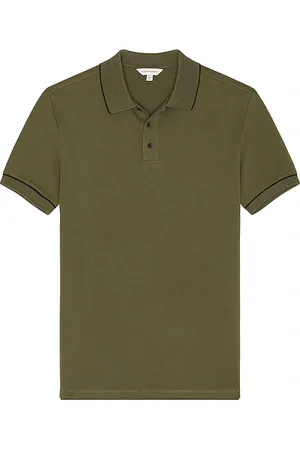 CLUB MONACO Tipped Pique Polo in