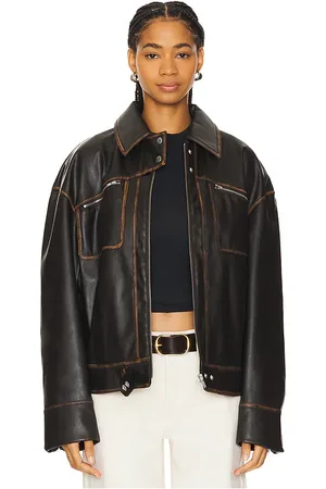 Lovers And Friends Brinley Faux Leather Jacket in
