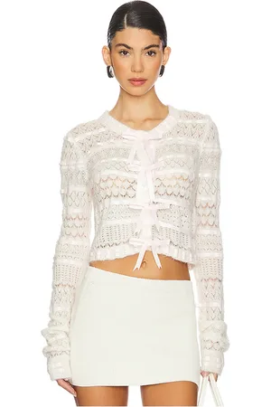 LOVESHACKFANCY Roselline Cardigan in