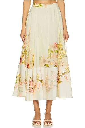 HEMANT AND NANDITA Midi Skirt in