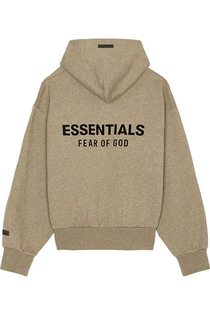 FEAR OF GOD Classic Fit Fleece Zip Up Hoodie in