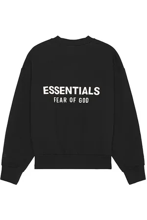 FEAR OF GOD Classic Fit Fleece Crew Neck Sweatshirt in