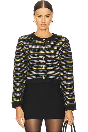 Cinq A Sept Striped Romina Cardigan in