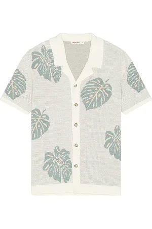 Marine Asher Sweater Resort Shirt in