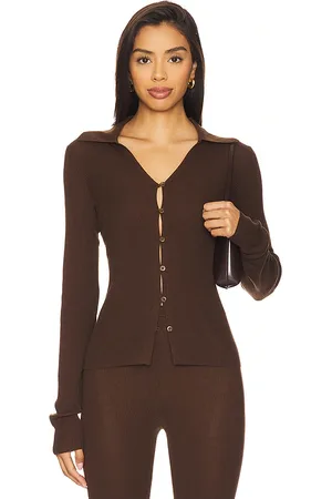 EAVES Bailee Rib Cardigan in