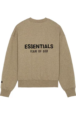 FEAR OF GOD Classic Fit Fleece Crew Neck Sweatshirt in