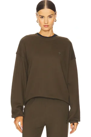 ÉTERNE Oversized Crewneck Sweatshirt in