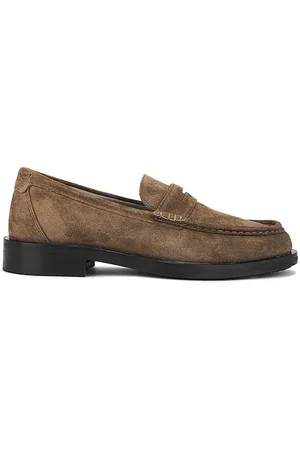 AllSaints Bloom Suede Loafer in