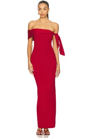 SNDYS X REVOLVE Jaymes Maxi Dress in Cranberry in