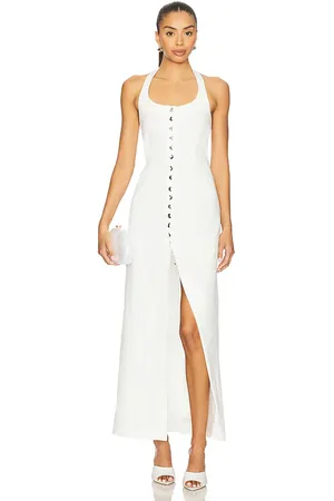 SELMACİLEK Button Detail Midi Dress in
