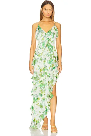 ELLIATT Tess Asymmetrical Maxi Dress in