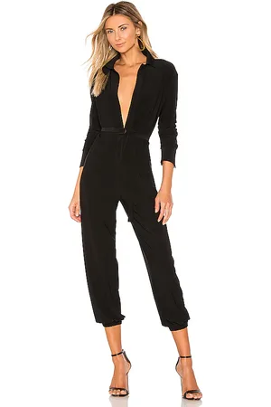 Norma Kamali Shirt Jog Jumpsuit in