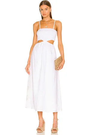 FAITHFULL THE BRAND Tayari Midi Dress in