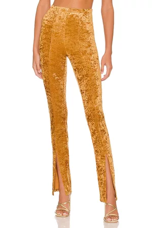 RONNY KOBO Alessandra Pant in - Tan. Size L (also in M, S, XL, XS).