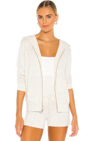 MONROW Supersoft Zip Up Hoodie in