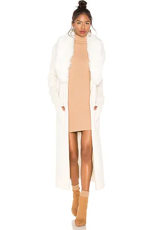 Show Me Your Mumu Lombardi Faux Fur Long Cardigan in