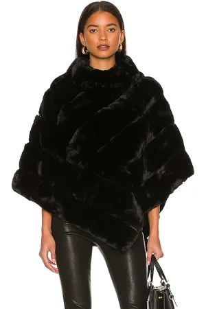 Adrienne Landau Faux Fur Wrap in