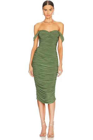 Norma Kamali Walter Midi Dress in