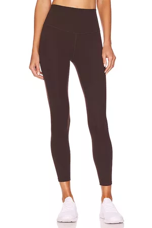 Varley Always High Legging in - Brown. Size L (also in XS, S, M).