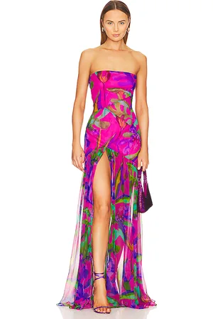 Retrofete Nicole Silk Dress in