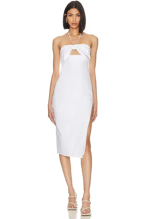 MAJORELLE X Jetset Christina Olive Midi Dress in