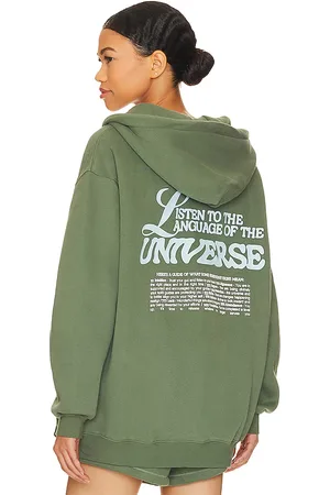 The Mayfair Group Angel Number Zip Up Hoodie in