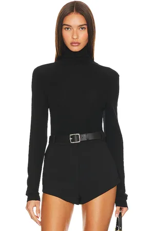 AEXAE Wool Sheer Top in