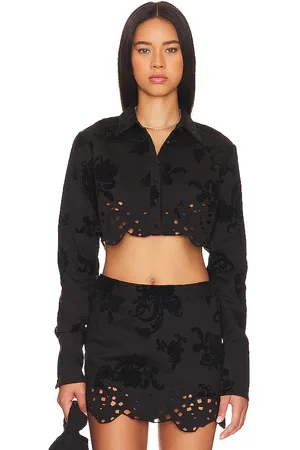 HEMANT AND NANDITA Crop Shirt in