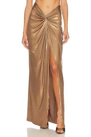 LAPOINTE Twist Sarong Skirt in