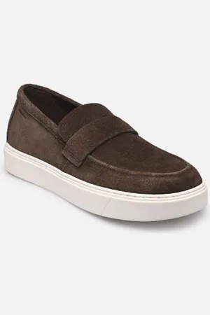Calvin Klein MOCCASIN SUE UNLINED by