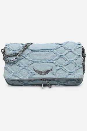 Zadig & Voltaire Rock Fringed Denim by