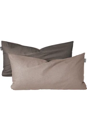 Schiesser Kissenhüllen 2er-Set Renforcé silber - Home 40*80