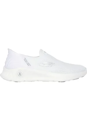 Skechers Slip-ins: GO WALK Anywhere - Fawn in , Größe 35, Vegan, In der Maschine waschbar, Arch Fit, Hyper Burst