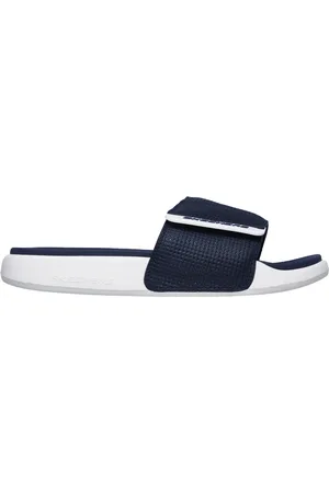 Skechers Gambix 2.0 in Bleu Marine/Blanc, Größe 42, Vegan