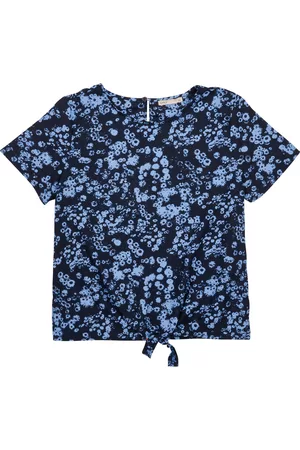 ONLY Mädchen Blusen - Blusen KOGLINO S/S KNOT TOP CP PTM madchen